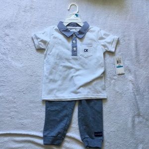 NWT Boy’s Calvin Klein 2 piece outfit (24 months)